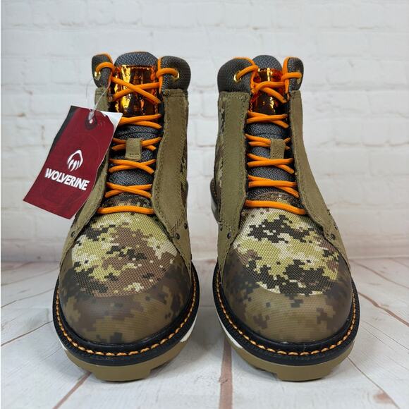 Wolverine Halo Spartan UNSC Limited Edition Camouflage Boots Mens Size 5.5M - Picture 5 of 10